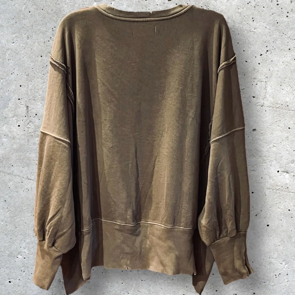 NWOT Free People Camden Sweatshirt